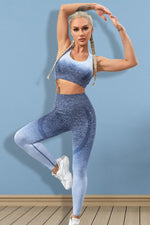 Load image into Gallery viewer, Gradient Sports Tank and Leggings Set
