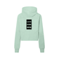 Womens,Crop Top,Zip Up,Hoodies