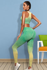 Load image into Gallery viewer, Gradient Sports Tank and Leggings Set
