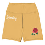 Load image into Gallery viewer, Rose Collection Yoga Shorts
