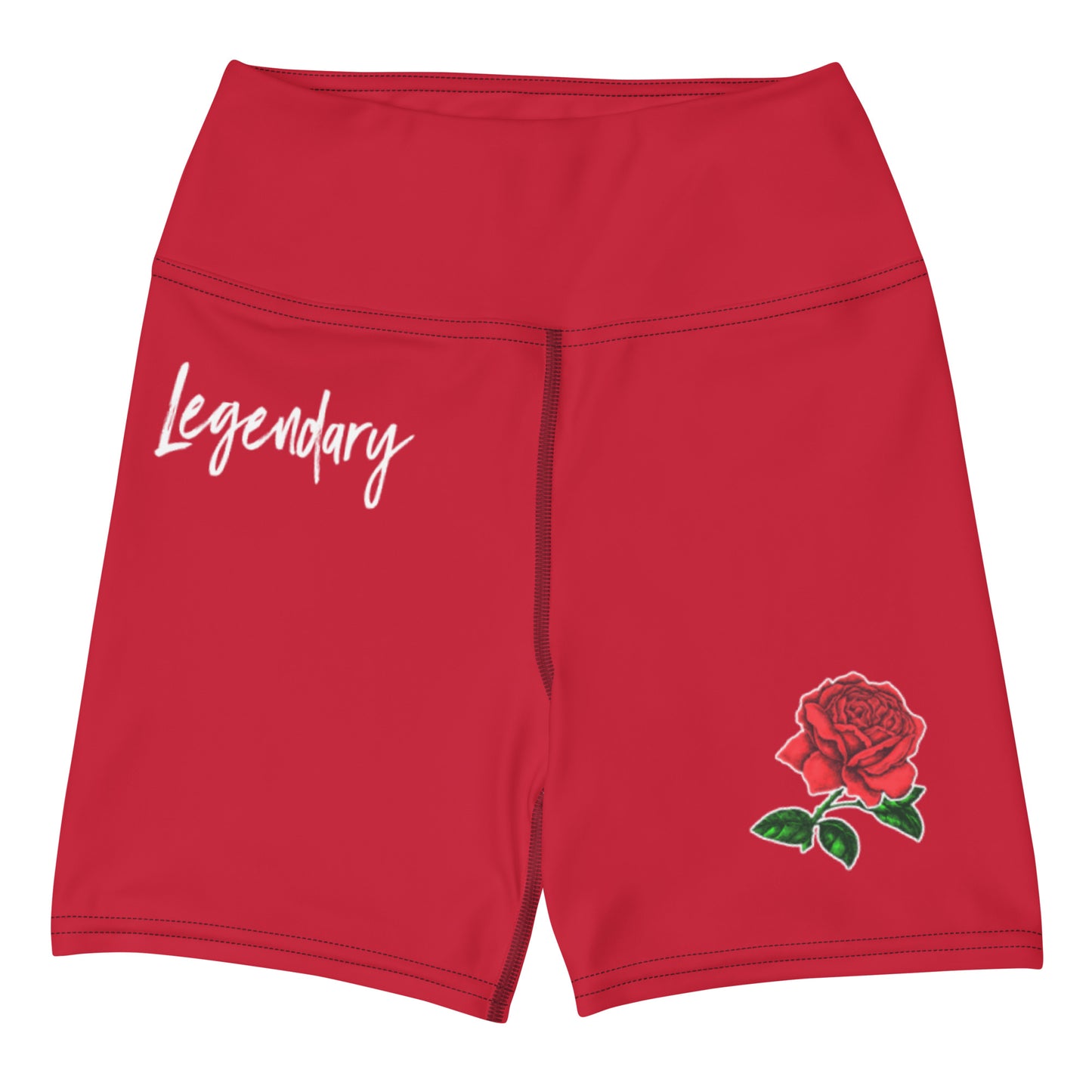 Rose Collection Yoga Shorts