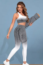 Load image into Gallery viewer, Gradient Sports Tank and Leggings Set
