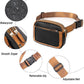 Black Adjustable Strap Mini PU Leather Crossbody Bag