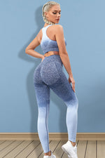 Load image into Gallery viewer, Gradient Sports Tank and Leggings Set
