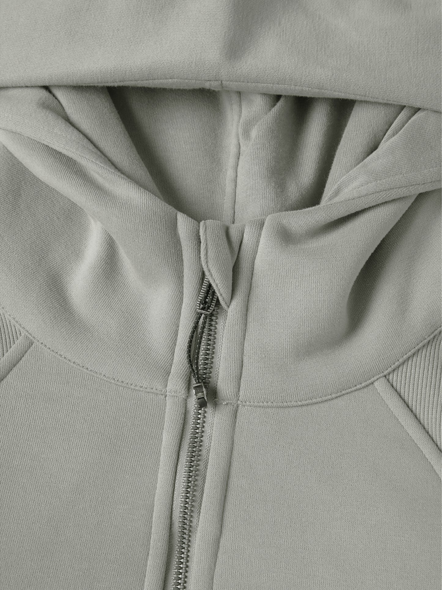 Legendary Logo Cropped Zip-Through Hoodie