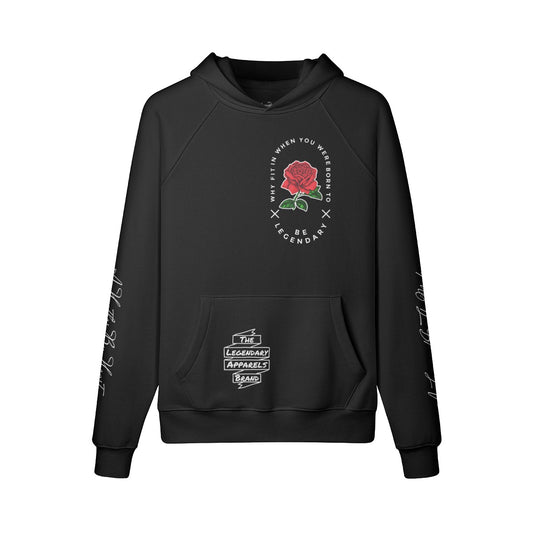 Rose Collection Hoodie - The Legendary Apparels Brand