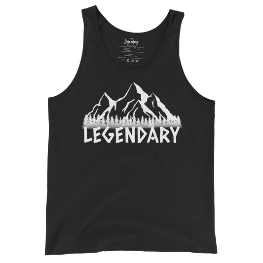 Mountain Range Tank Top - The Legendary Apparels Brand