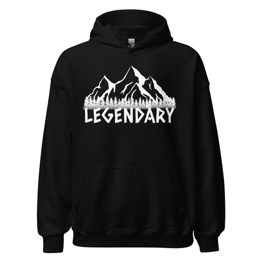 Mountain Range Hoodie - The Legendary Apparels Brand