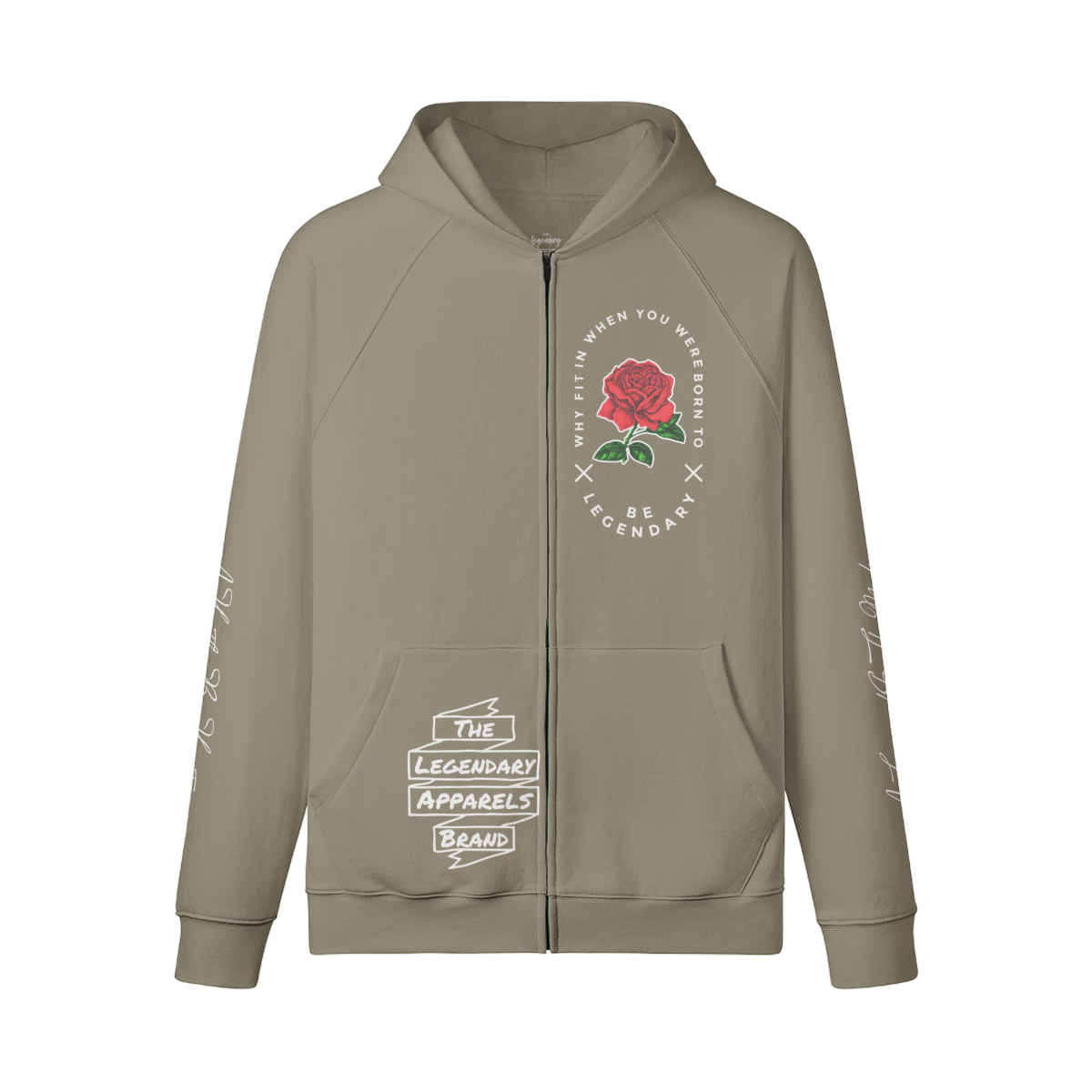 Rose Collection Zip Up