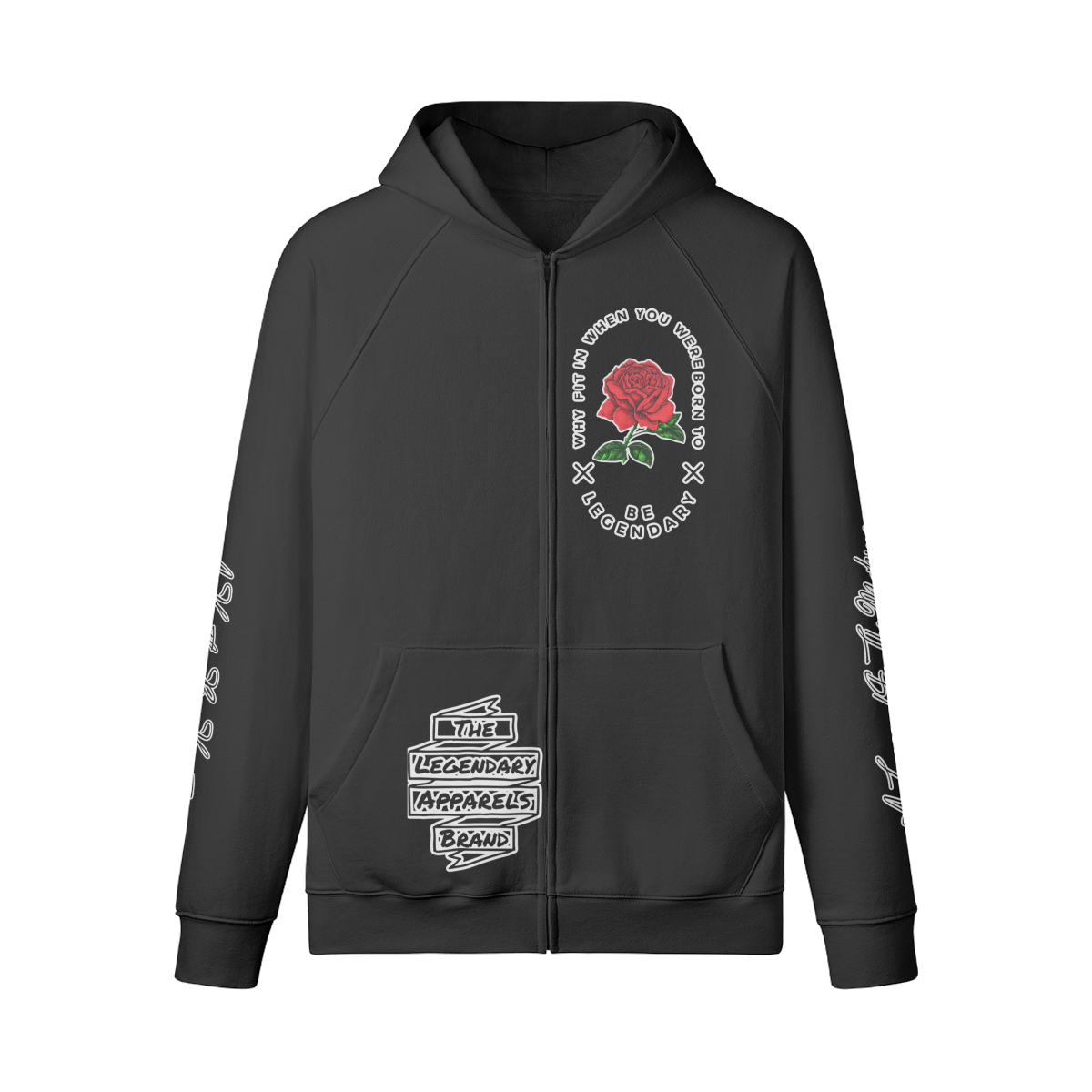 Rose Collection Zip Up