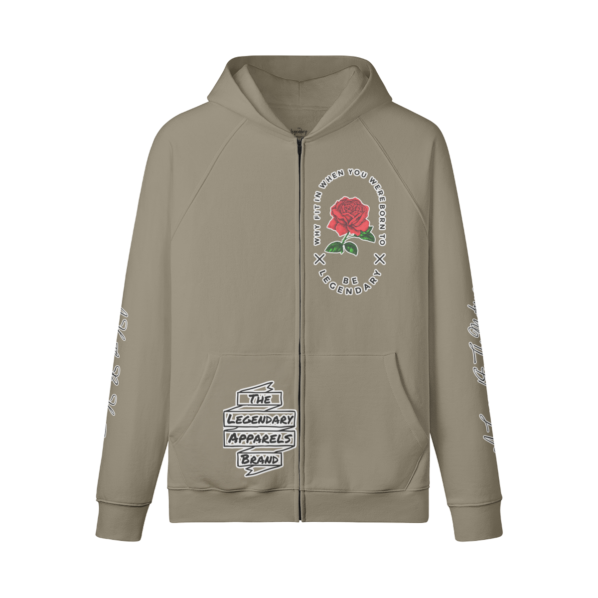 Rose Collection Zip Up