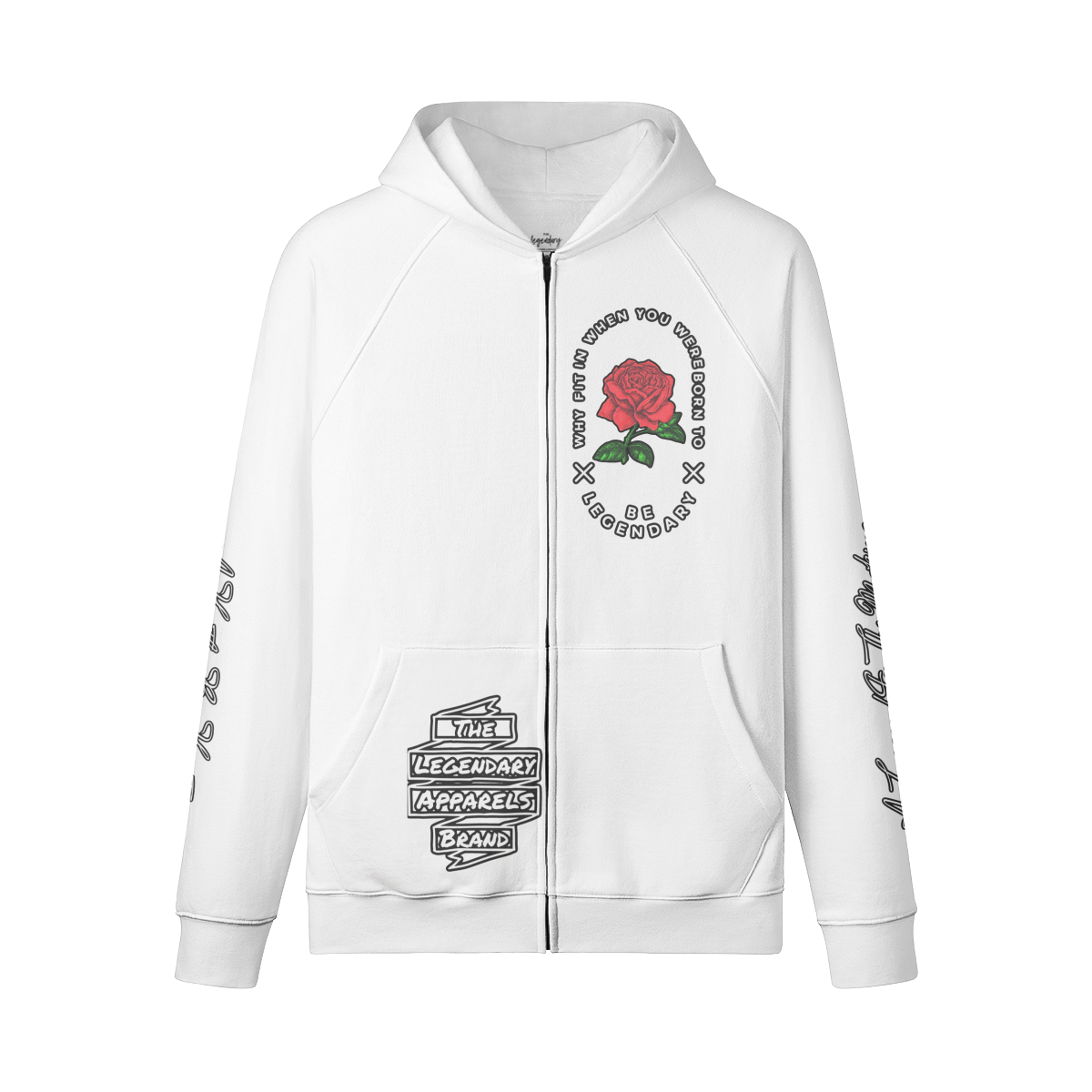 Rose Collection Zip Up