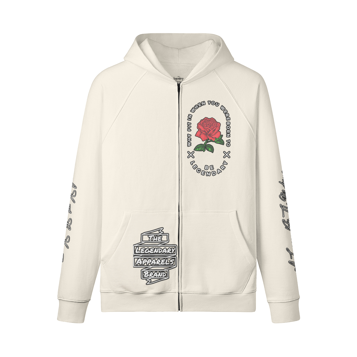 Rose Collection Zip Up